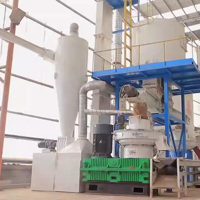 2.2-3kw خط تولید گلوله های زیست توده چوبی 1-2 تن / ساعت